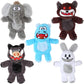 5 Pack Squeaky Dog Toys.Tough Plush Chew Toys for Dogs.Interactive Dog Toys to Keep Small Medium Large Breed Dogs Busy .Durable Anti-Boredom Dog Toy for Teething & Playtime.