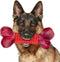 Apasiri Tough Dog Toys for Aggressive Chewers Beef Flavor: 8" Dog Chew Bone for Large Breed, Nylon & Rubber Chew Toy for Medium Large Dogs