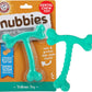 Arm & Hammer Nubbies T-Bone Dental Dog Chew Toys, Peanut Butter Flavor - Durable Nylon Chewing Toys for Dogs, Done Bone Toy, Teeth Cleaning Bones for Chewers Help Remove Plaque and Tartar