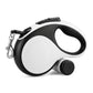 Retractable Dog Leash 26FT for Large Dogs up to 110lbs, Extra Long Strong Nylon Tape, 360° Tangle-Free, One-Handed Brake&Lock, with Poop Bag