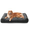 JOEJOY XL Orthopedic Dog Beds Large Sized Dog, Extra Thick Supportive Big Dogs Couch Bed with Sides, Ultra Soft Pet Bed Sofa for Large Dogs, Grey, 42''x30''