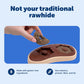 PetSafe Busy Buddy Natural Rawhide Rings - Long-Lasting Chew Refills - Quality Ingredients - Peanut Butter & Original Rawhide Flavored Treat Rings - Size C - 24-Pack
