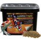 CrystalClear Staple Pond Fish Food for Healthy Koi & Goldfish, Protein Packed Floating Pellets for Summer Nutrition, Easy Digestion, 2.2 Pound Bag