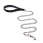 Heavy Duty Dog Leash,Metal Dog Chain Leash with Padded Handle for Large & Medium Size Dogs (6 ft. x 3.0 mm (25-120 lbs.))