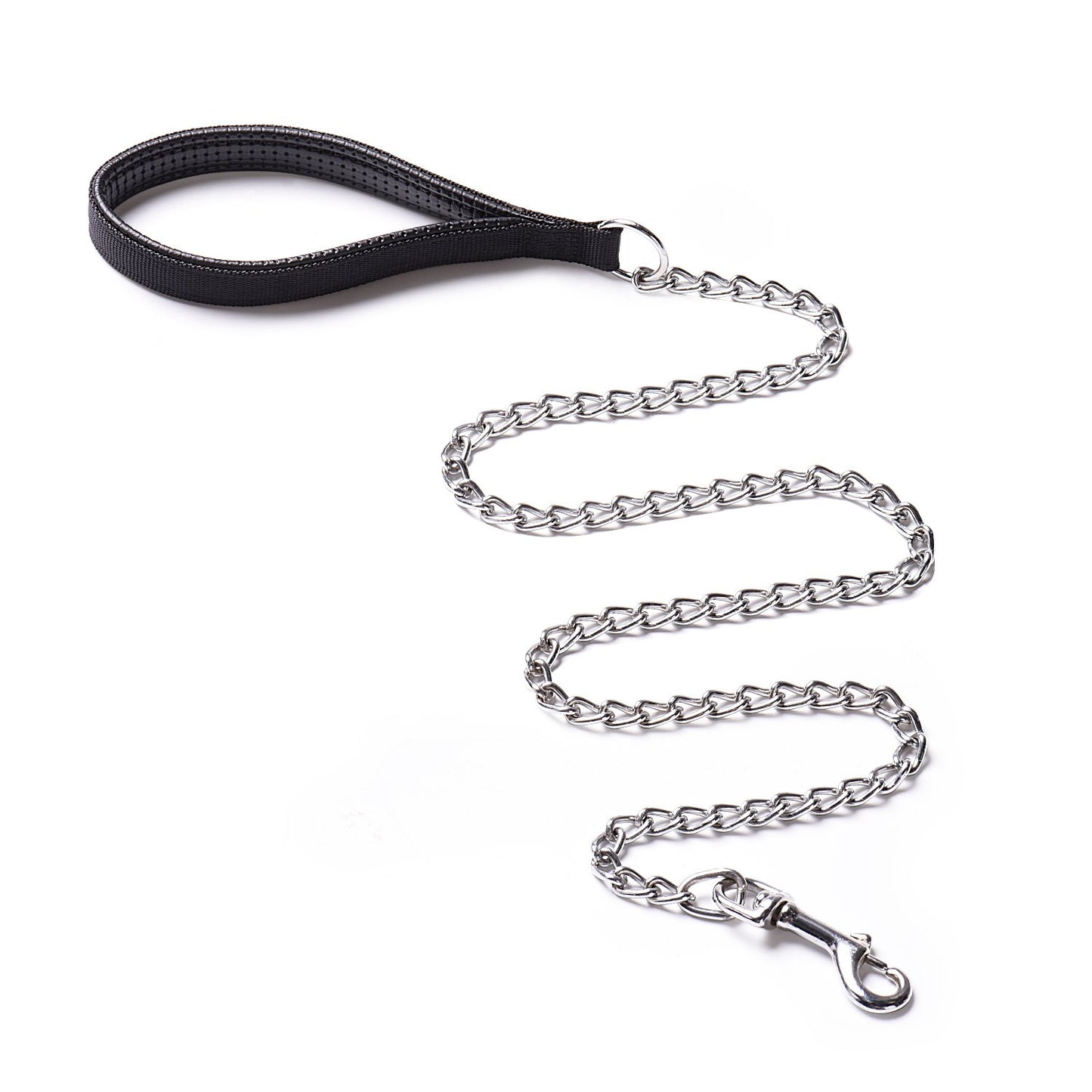 Heavy Duty Dog Leash,Metal Dog Chain Leash with Padded Handle for Large & Medium Size Dogs (6 ft. x 3.0 mm (25-120 lbs.))