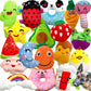 Jalousie 18 Pack Dog Squeaky Toys Cute Stuffed Pet Plush Puppy Chew for Small Medium Pets - Bulk