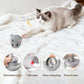 Migipaws Interactive MigiMouse Cat Toy 360° Rolling & Spin with Wiggling Tail for Indoor Cats Smart Motion Sensor, Realistic Squeak, Rechargeable Plush Kitten Toy(Grey)