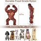 PETSTA Indestructible Dog Toys for Aggressive Chewers, Extreme Tough Toys for Large Dogs, Real Beef Flavored, Dog Bone for Medium/Large Dogs Breed, Gifts for Dogs