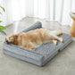 BFPETHOME Orthopedic Dog Bed for Large Dogs-Big Waterproof Sofa Dog Bed with Removable Washable Cover, Washable Pet Bed with Waterproof Lining and Nonskid Bottom,Pet Bed for Large Dogs