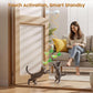 Interactive Cat Toys for Indoor Cats: Automatic Flying Bird Feather Wand Chase Exercise Enrichment Stimulation, USB Rechargeable Durable Safe Hanging Toy for Bored Kittens Adult Multi Cat Households