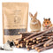 Natural Apple Sticks, 500g Treats Food for Small Animals, Chew Toys for Chinchilla Guinea Pigs Rabbit Squirrel Hamster Bunny