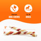 Good 'N' Fun Triple Flavor Twist Rawhide Treats For Dogs, 70 count