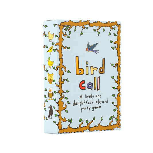 Bird Call - A Lively and Delightfully Absurd 5-Minute Party Game - High Energy Card Game - Bird Gifts - Bird Watching Gifts - Gifts For Bird Lovers - Birding Gifts - 3-8 Players And Ages 7+