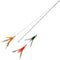 GoCat Da Bird Rod and Feather Cat Toy, Handmade in The USA (3 Birds)