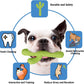 MewaJump Dog Chew Toys, Durable Rubber Dog Toys for Aggressive Chewers, Cactus Tough Toys for Training and Cleaning Teeth, Interactive Dog Toys for Medium/Large Dog
