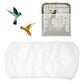 Bird Cage Seed Catcher White Bird Cage Net Cover Adjustable Birds Cages Netting Seed Catcher Stretchy Birds Cages Guard for Parrot Enclosures