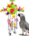 KATUMO Bird Toys, Parrot Pull Spoons Toys for Conure Cage Parakeet Cockatiel Quarker African Grey Mini Macaw  Parrots Cockatoo Small to Medium Birds