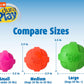 Hartz Dura Play Bacon Scented Squeak Ball Dog Toy for Small Breeds, 3 Pack