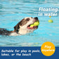 Tennis Balls for Dogs - 12 Pack 2.5'' Durable Non-Toxic Outdoor Dog Toys Balls with Mesh Bag, SGS Certified, Colorful Fetch Toys, Medium Large Breeds (Non Squeaky)