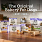 Three Dog Bakery Assort Mutt Trio, 48oz – Delicious Dog Treats with Oats, Apple, Peanut Butter & Vanilla, Premium Dog Training Treats, Puppy Treats