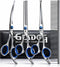 GLADOG Professional 5 in 1 Dog Grooming Scissors Set with Safety Round Tips, Sharp and Heavy-duty Pet Grooming Shears for Cats