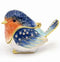 Robin Bird Jewelry Trinket Boxes Hinged Ring Box.Collectible Bird Figurines Home Decor Gifts for Women.Necklace Rings Earrings Organizer.