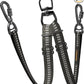 Double Dog Leash – Adjustable Length Long Leash for Dog Training – Dual Reflective Dog Leash with Non-Tangle Design – Heavy Duty Nylon and Metal