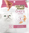 Purina Fancy Feast Purely Hand-Flaked Salmon Cat Treats, Real Fish, Tender Texture, 10 Count Pouch