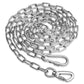 Heavy Duty Dog Chain for Yard-15FT Metal Dog Chain Leash Chew Proof,Long Dog Lead for Outside with Strong Swivel Hook,Outdoor Dog Runner for