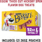 Purina Beggin' Strips Real Meat Dog Treats, Thick Cut Hickory Smoke Flavor - (Pack of 2) 26 oz. Pouches