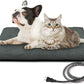 PETNF Outdoor Heated Pet Bed with Waterproof Cover,Pet Heating Pads for Dog,Soft Electric Blanket Auto Temperature Control,Heating Mat for Dog House Cabin Cot Doorway,Rescue Cats