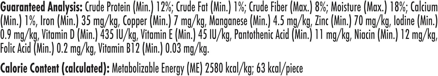 Milk-Bone Brushing Chews Daily Dental Dog Treats, Fresh Mint Flavor, Small/Medium, 25 Count