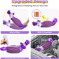 Tough Dog Chew Toys for Aggressive Chewers, Squeaky Indestructible Dog Toy for Large Dogs to Keep Them Busy & Reduce Boredom for Small, Medium, Large Breed, Bacon Flavor