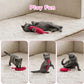 Legendog 5Pcs Bite Resistant Catnip Toy for Cats,Catnip Filled Cartoon Mice Cat Teething Chew Toy
