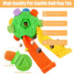 Dog Snuffle Ball-Interactive Puzzle Dog Toys Encourage Natural Foraging Skills Slow Feeder for Training and Stress Relief, Cloth Strip Hiding Food Chew Toys with Squeaky Carrot Toy for Any Size
