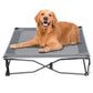 TIMBER RIDGE Outdoor Dog Bed, Cooling Elevated Pet Bed Portable Raised Dog Bed with Breathable Mesh, Dog Bed Foldable Dog Cot for Indoor & Outside