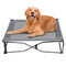 TIMBER RIDGE Outdoor Dog Bed, Cooling Elevated Pet Bed Portable Raised Dog Bed with Breathable Mesh, Dog Bed Foldable Dog Cot for Indoor & Outside