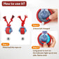 BENTOPAL Dog Toys Interactive Dogs Ball with Super High-Speed Rechargeable Dog Toy Ball for Puppies