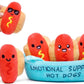 WHAT DO YOU MEME? Emotional Support Hot Dogs – Emotional Support Plushies, Cute Stuff & Funny Gifts by Relatable