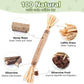 WOUSEDO 6 Pack Silvervine Sticks Cat Toy, Natural Chew Stick for Dental Care Teeth Cleaning,Matatabi Cat nip Treat Toys for Indoor Cats& Kittens