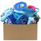 Beiker 20 Pack Puppy Chew Toys - Blue Dog Teething Toys for Puppies, Puppy Teething Rings and Ropes, Rubber Toy Bundle for Small Dogs, Cute Interactive Dog Balls for Small Breed
