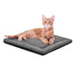 K&H PET PRODUCTS Self-Warming Cat Bed Pad, Self Heating Pad for Outdoor Cat Houses, Warming Mat for Indoor Pet Beds & Furniture, Reversible Blanket, Machine Washable - Small 21 X 17in Gray/ Black