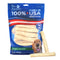 Pet Factory 100% Made in USA Beefhide Chip Rolls Dog Rawhide Chews, Thick, Dog Chews Long Lasting from American Cattle, Dog Chew Bones, 5 Inches