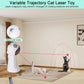 TBTeek Cat Toy Automatic Motion-Activated, Rechargeable, 5 Fun Patterns, Random Rotating Trajectory, 4 Speed Modes, Adjustable Light Angles for Indoor Cat Kitten Dog