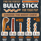 Mighty Paw Long Lasting 12" Bully Sticks for Dogs - All Natural Grass Fed Beef Chews. Lower Odor Dog Bully Sticks for Large Dogs, Medium and Small Breeds. Single Ingredient Treats