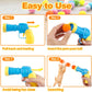 MeoHui 31Pcs Cat Ball Toy Launcher Gun,Cat Balls Fetch Toy,30Pcs Plush Fuzzy Balls Launcher Cat Toy for Cats with 1 Gun,Funny Interactive Cat Toys for Bored Indoor Adult Cats,Cute Kitten Kitty Toys