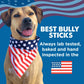 Best Bully Sticks Thick 6 Inch Bully Sticks for Dogs - 5 Count (Pack of 1) - Natural, Grass-Fed Beef, Single Ingredient, Grain and Rawhide Free - Large Breeds