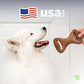 Benebone Dental Durable Dog Chew Toy for Aggressive Chewers, Real Bacon, Made in USA, Medium