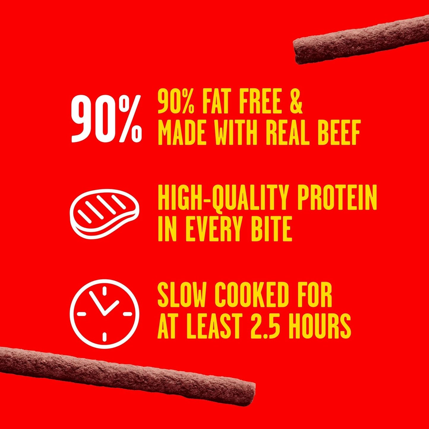 Pup-Peroni Dog Treats, Lean Beef Flavor, 22.5 Ounce, Made with Real Beef, 90% Fat Free