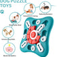 Dog Puzzle Toys, Treat Dispensing Dog Enrichment Toys for IQ Training and Brain Stimulation, Interactive Mentally Stimulating Toys as Gifts for Puppies, Cats, Dogs
